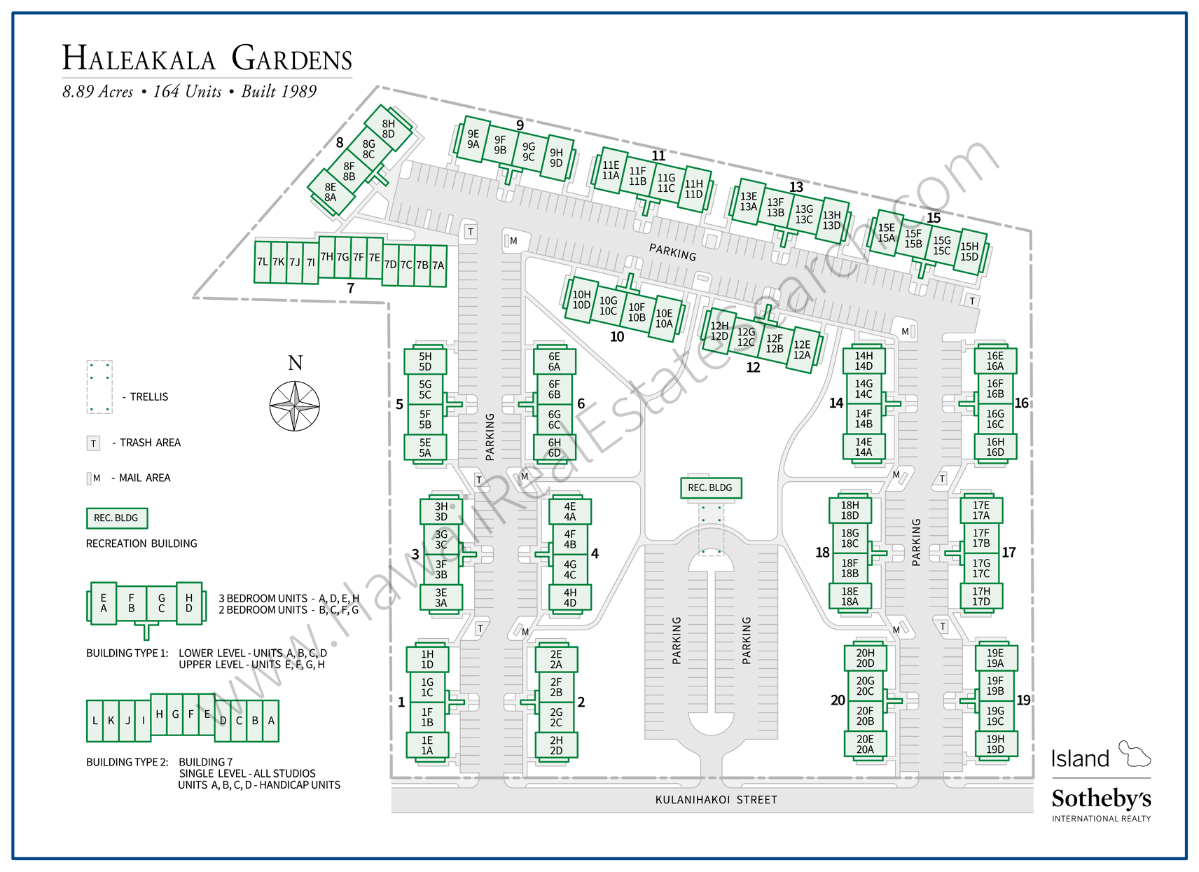 Map Haleakala Gardens